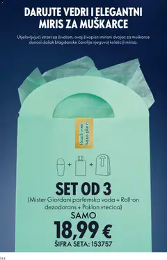 Pregled letka Katalog 15 trgovine Oriflame vrijedi od 29.10.2025 | Stranica: 144