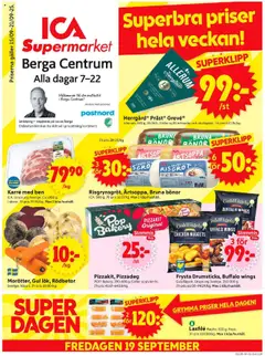 Förhandsgranska reklamblad Linköping från butik ICA Supermarket gäller från 15/09/2025