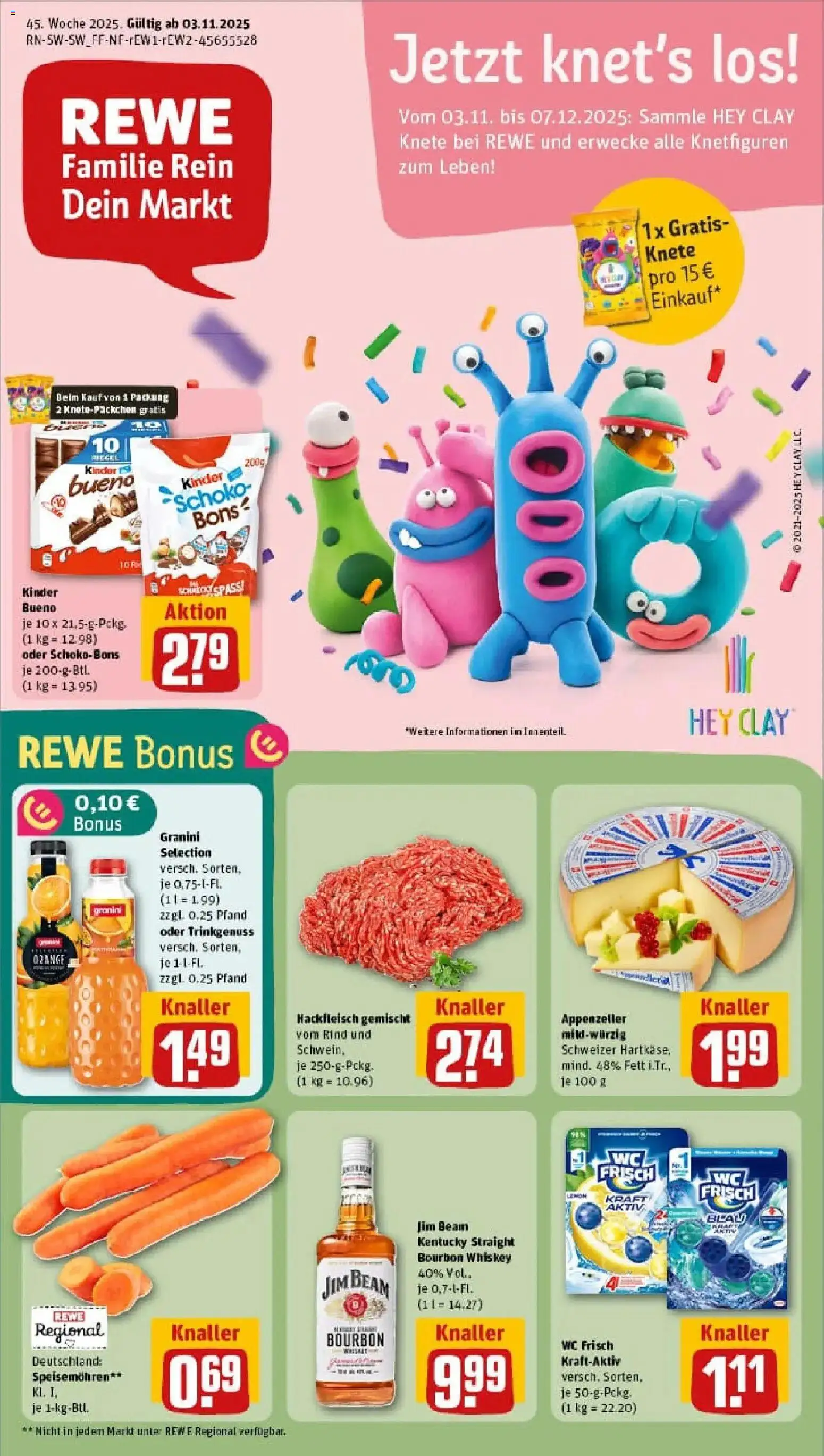 Vorschau von dem Prospekt des Geschäftes Rewe, gültig ab dem 02.11.2025