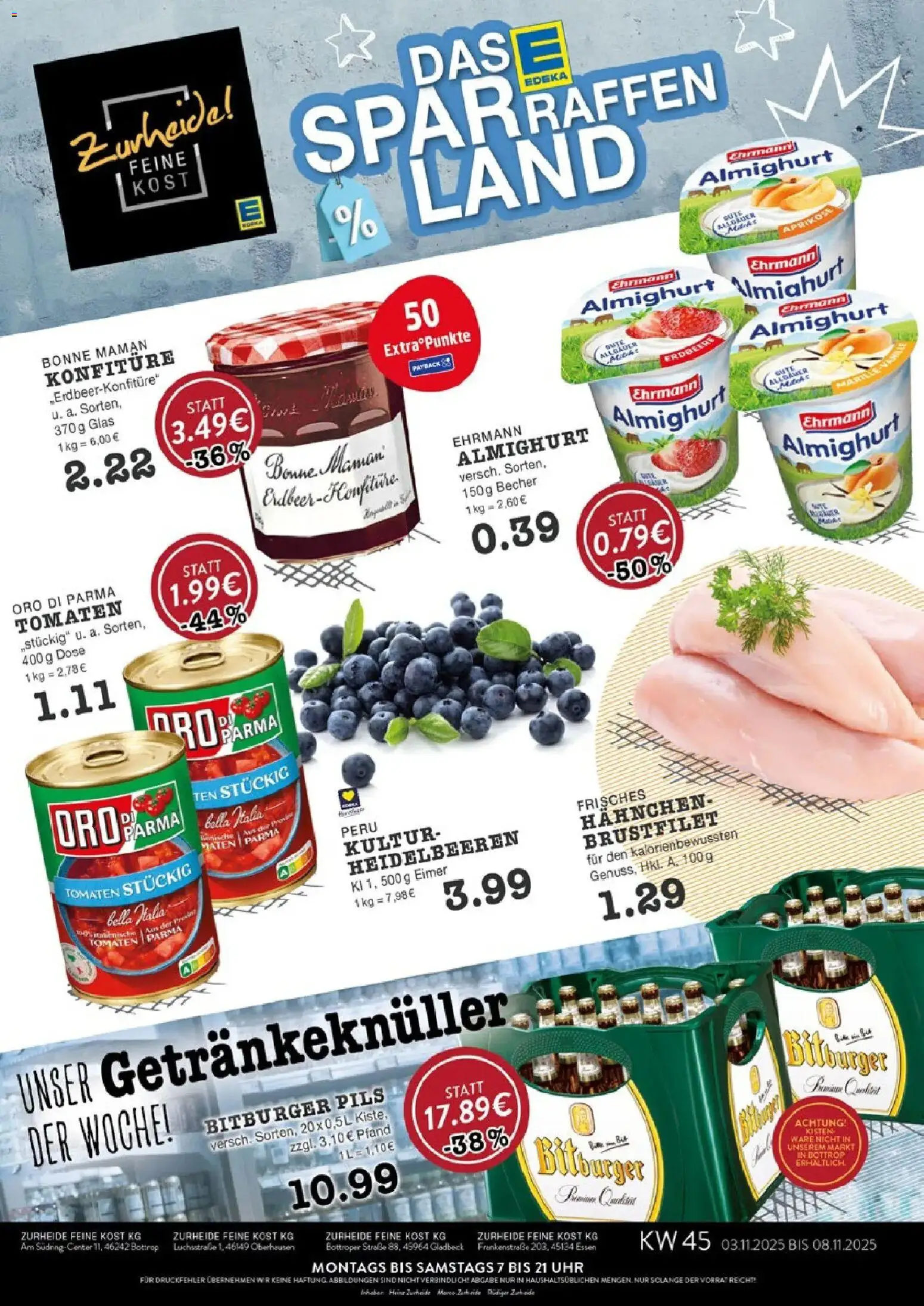 Vorschau von dem Prospekt des Geschäftes Edeka, gültig ab dem 02.11.2025