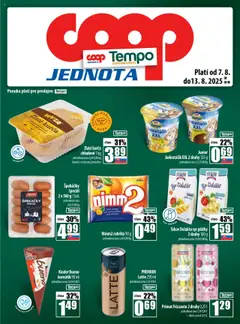 Náhľad COOP Jednota letáku platného od 07.08.2025 | Strana: 25