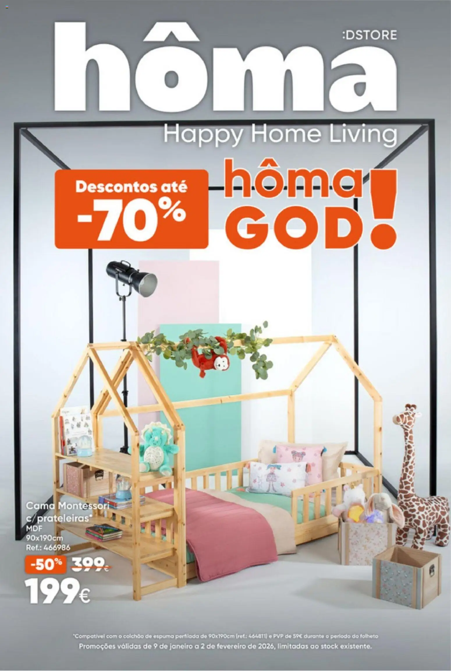 Pré-visualização do folheto da loja Hôma válida a partir de 09/01/2026