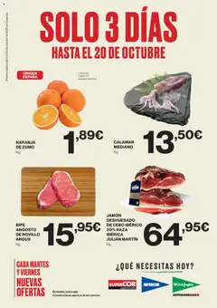 Vista previa del folleto de la tienda Supercor válido desde el 17/10/2025 