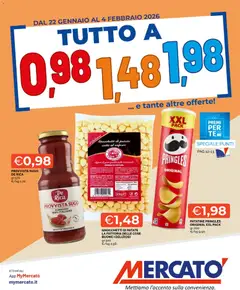 Anteprima dell'opuscolo Attuale volantino dal negozio Mercatò valido da 22/01/2026
