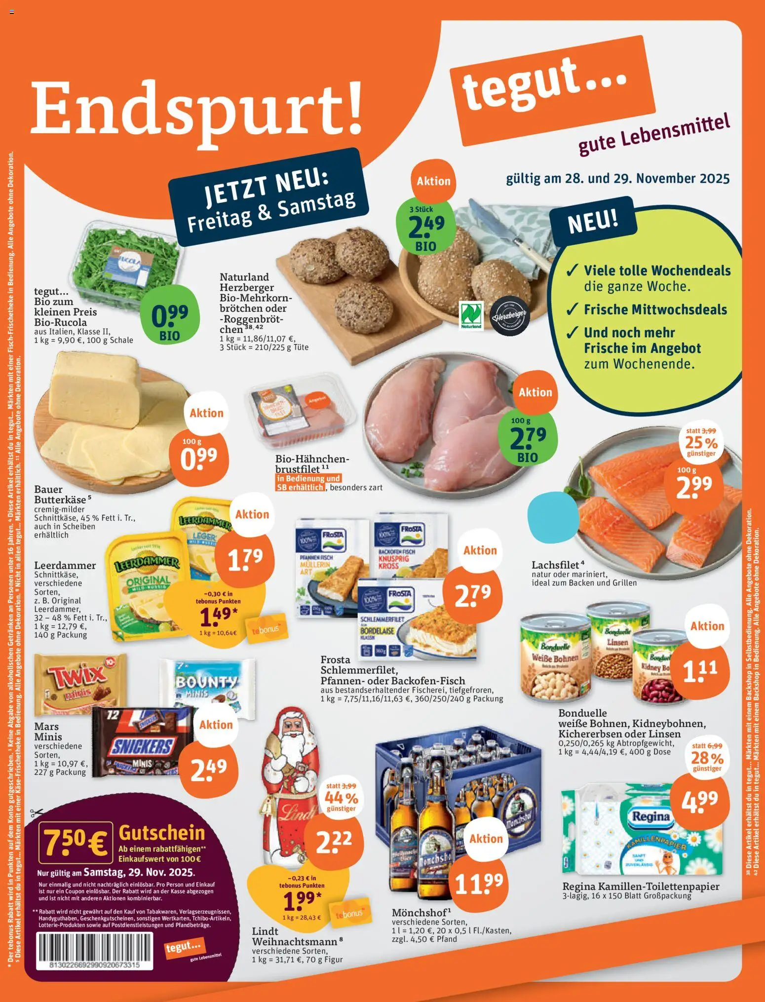 Vorschau von dem Prospekt des Geschäftes Tegut, gültig ab dem 24.11.2025