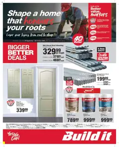 Preview of Build It flyer valid from 23/09/2025