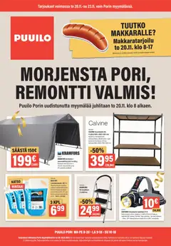 Kaupan Puuilo Tarjouksia joka lähtöön esikatselu, voimassa 20/11/2025
