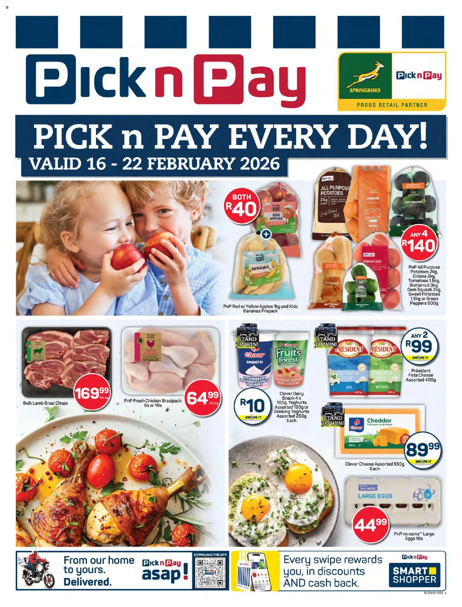 Preview of Pick n Pay flyer valid from 16/02/2026