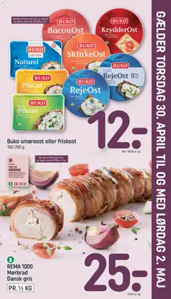 Eksempel på tilbudsavis Rema 1000 - Indstik fra butik Rema 1000 gyldig fra 30/04/2026
