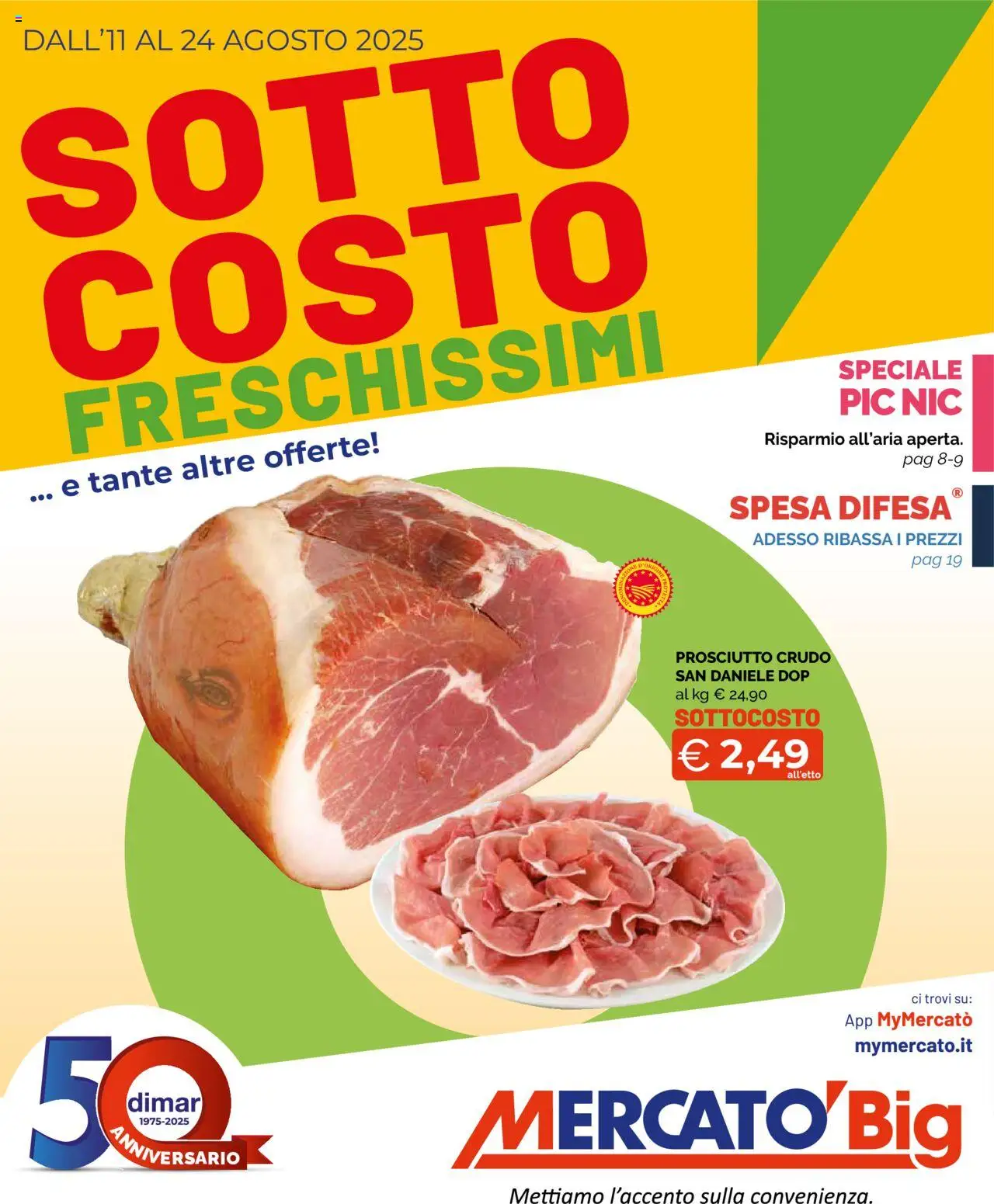 Volantino Mercatò valido da 11/08/2025 numero di pagina 1