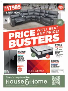 Preview of House and Home flyer valid from 22/09/2025