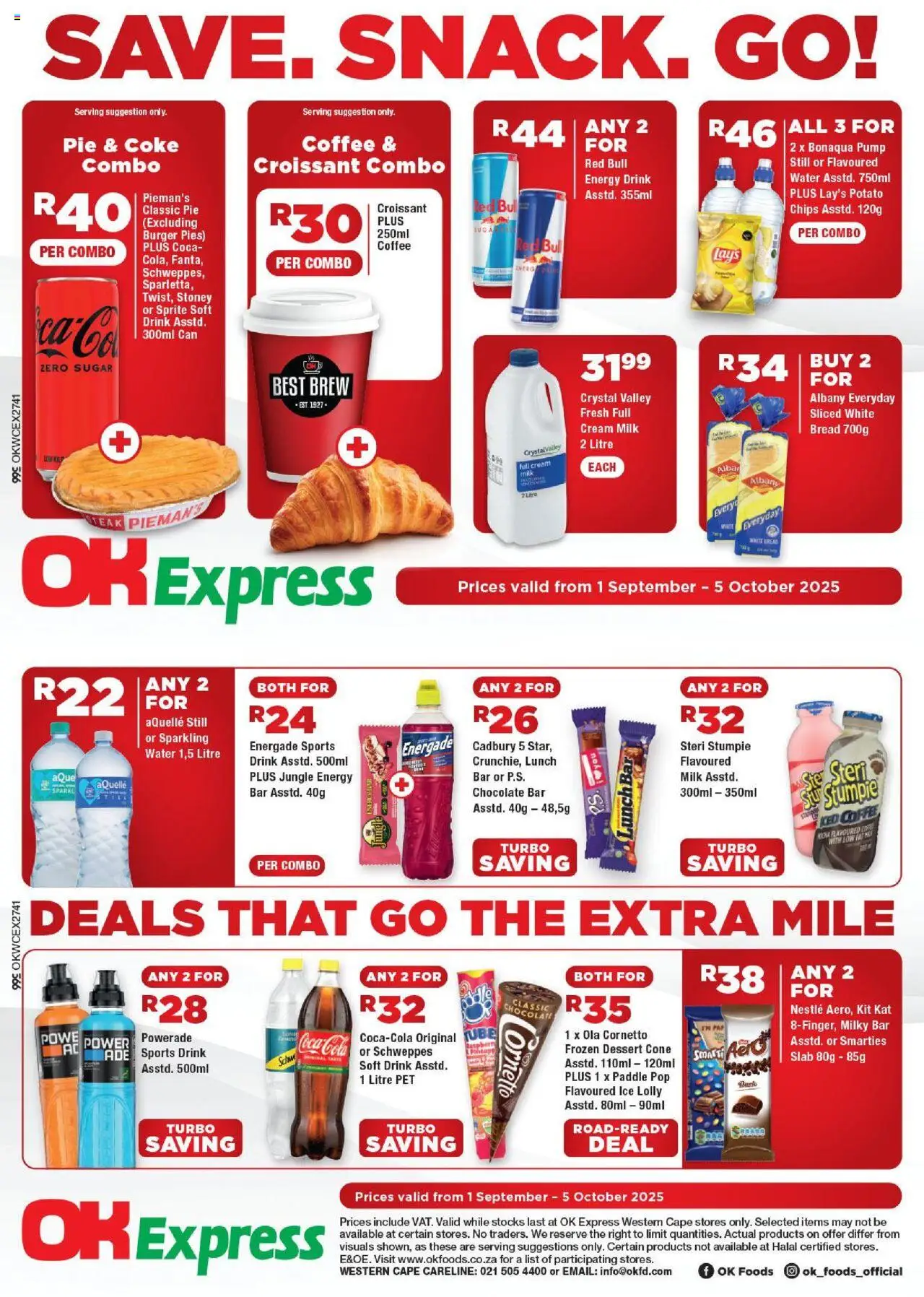 OK Foods Western Cape - OK Express from 01/09 - 05/10/2025 > Promotions