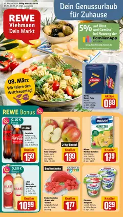 Vorschau von dem Prospekt des Geschäftes Rewe, gültig ab dem 02.03.2026