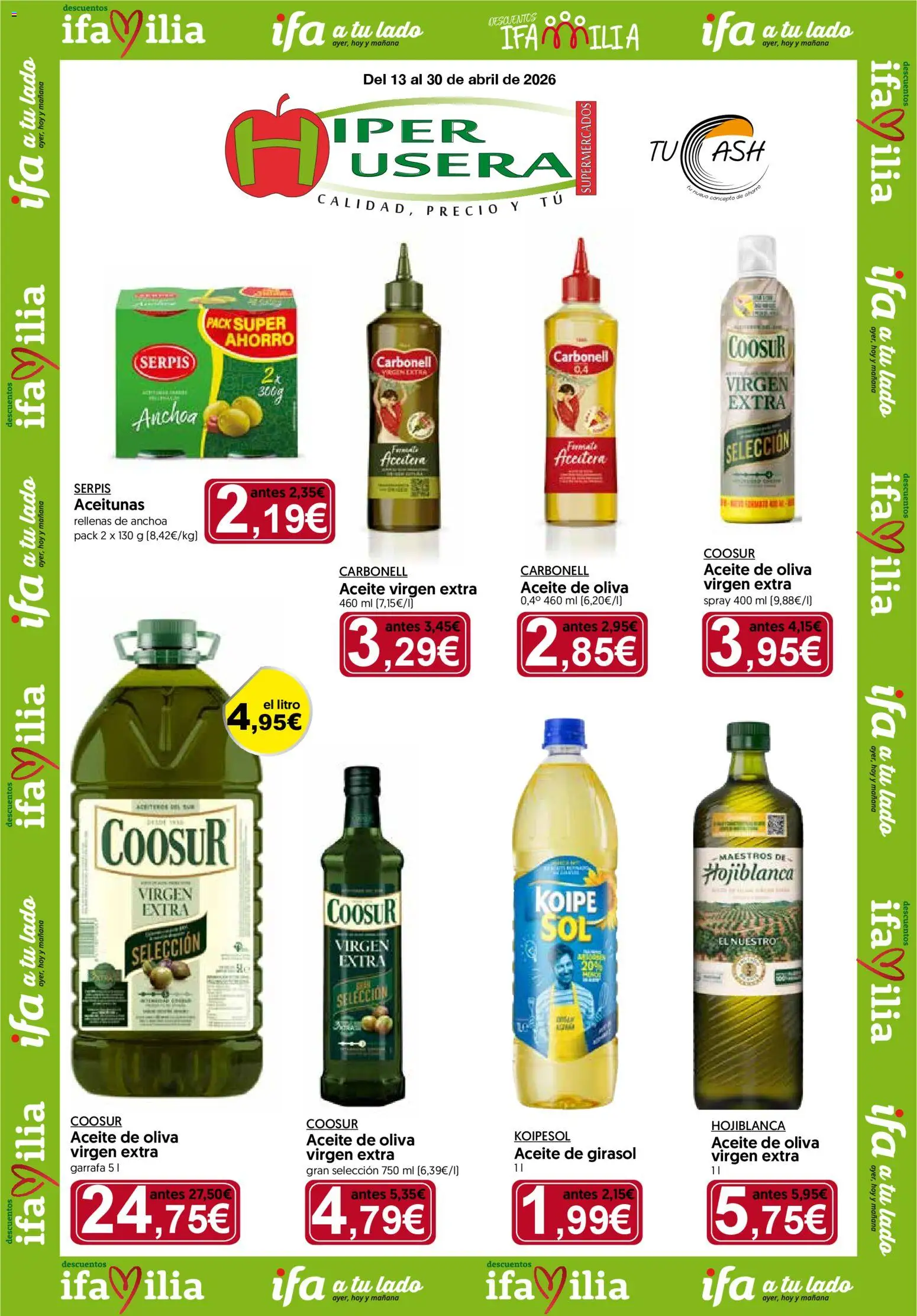 Vista previa del folleto de la tienda Hiper Usera válido desde el 13/04/2026 