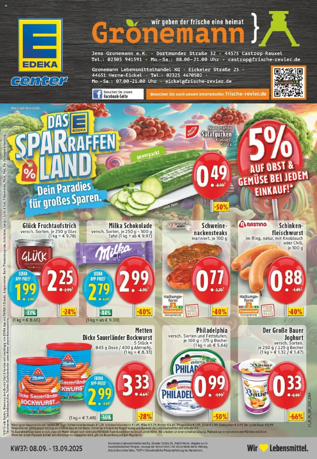 EDEKA Prospekt ab 07.09.2025 - Prospekt Castrop-Rauxel Online