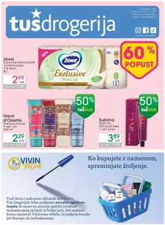 Predogled kataloga iz trgovine Tuš drogerija veljaven od 15.10.2025