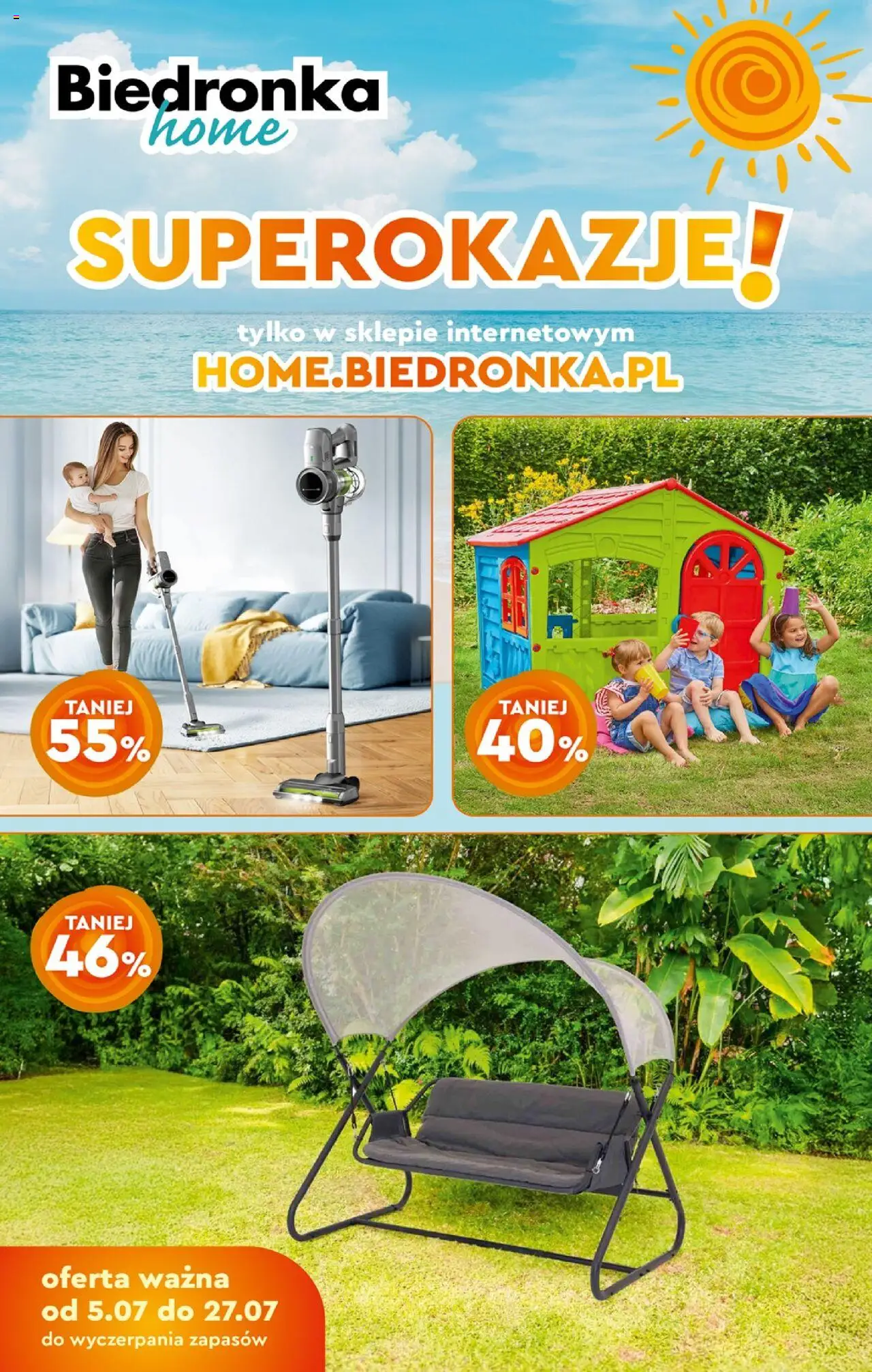 Biedronka gazetka promocyjna 05.07.2025 - "Home" - Numer strony 1