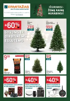 ERMITAŽAS parduotuvės leidinio Leidinys galiojančio nuo 2025.12.01 peržiūra