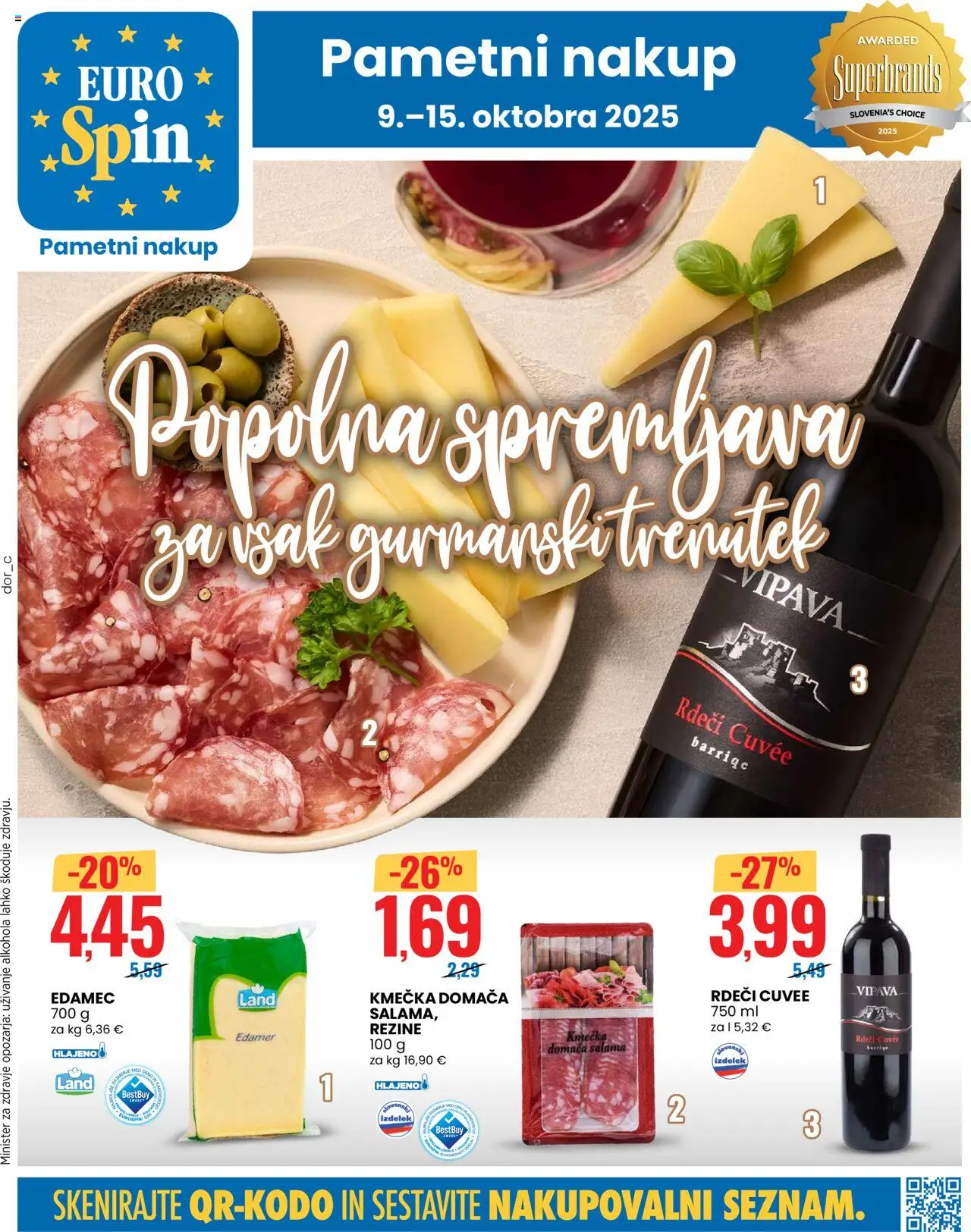 Eurospin Katalog od 09.10.2025 - aktualna ponudba - stran 1