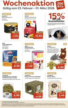 Vorschau von dem Prospekt des Geschäftes Zoo & co, gültig ab dem 23.02.2026