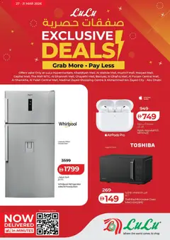 Preview of the catalogue Lulu Hypermarket Exclusive Deals - Abu Dhabi of store Lulu Hypermarket valid from 28 Mar, 2026