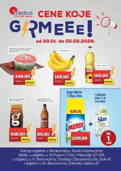 Pregled Medius kataloga - važi od 30.01.2026