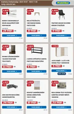 Praktiker - Akciós újság Praktiker megtekintése, amely érvényes 2025.10.07.-től | Oldal: 29