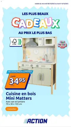 Prévisualisation de Action Presents du magasin Action formulaire valide 08/10/2025
