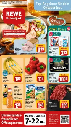 Vorschau von dem Prospekt des Geschäftes Rewe, gültig ab dem 14.09.2025