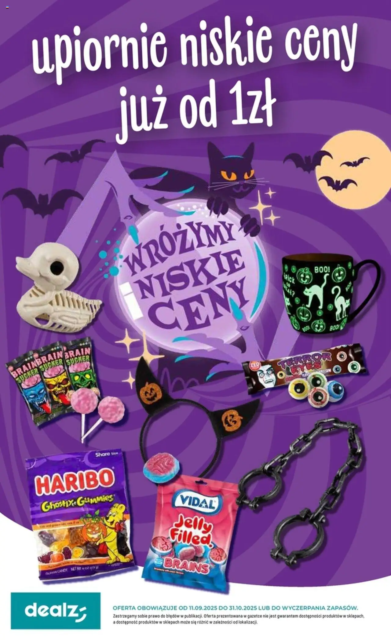 Dealz Upiornie niskie ceny od 11.09.2025 - Nowa Gazetka - Numer strony 1