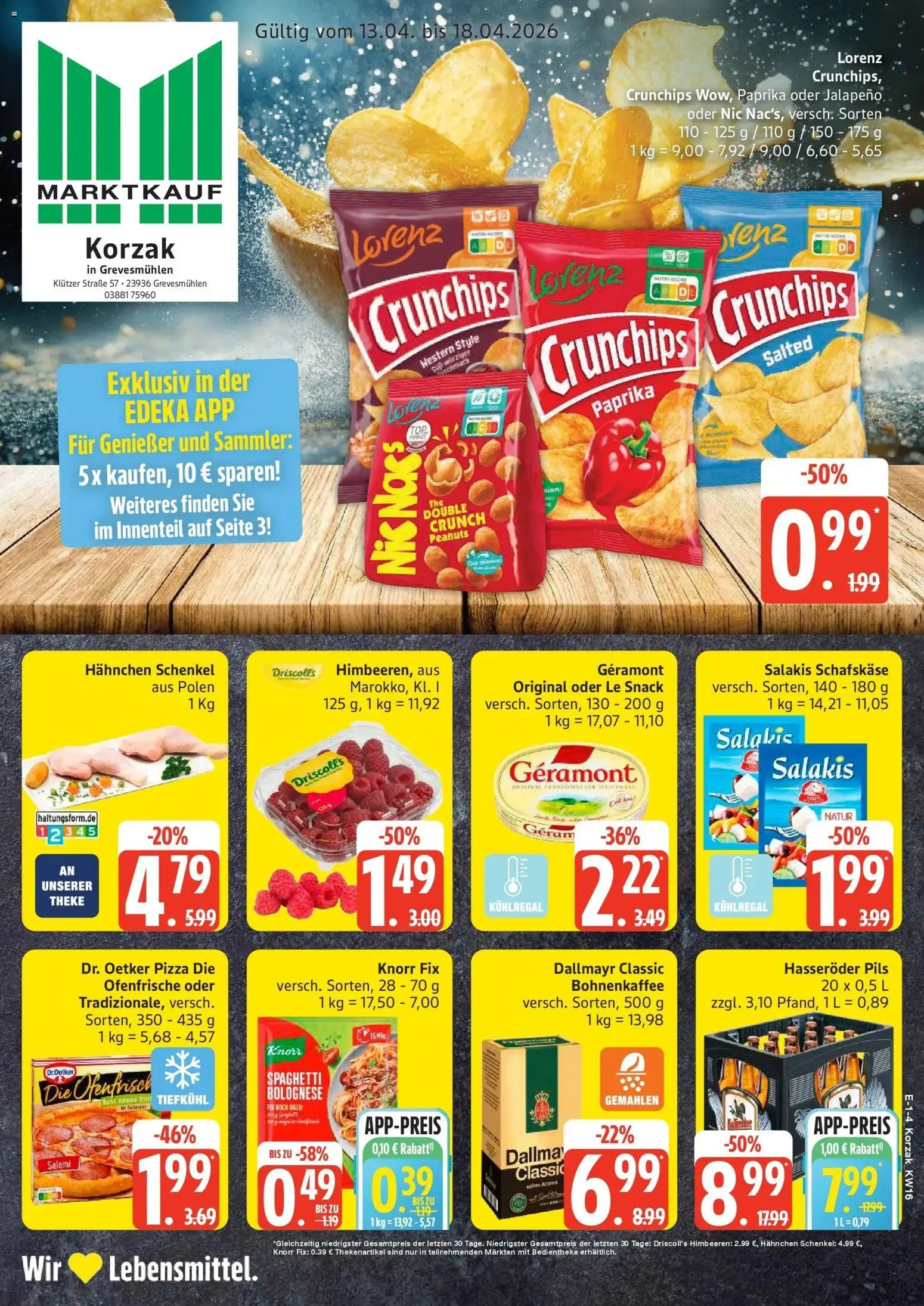 Vorschau von dem Prospekt des Geschäftes Marktkauf, gültig ab dem 13.04.2026