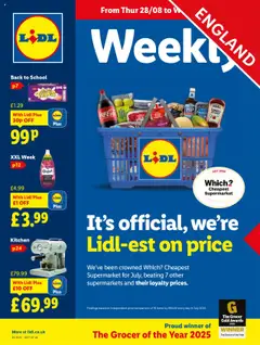 Preview of Lidl Lidl Weekly valid from 28/08/2025