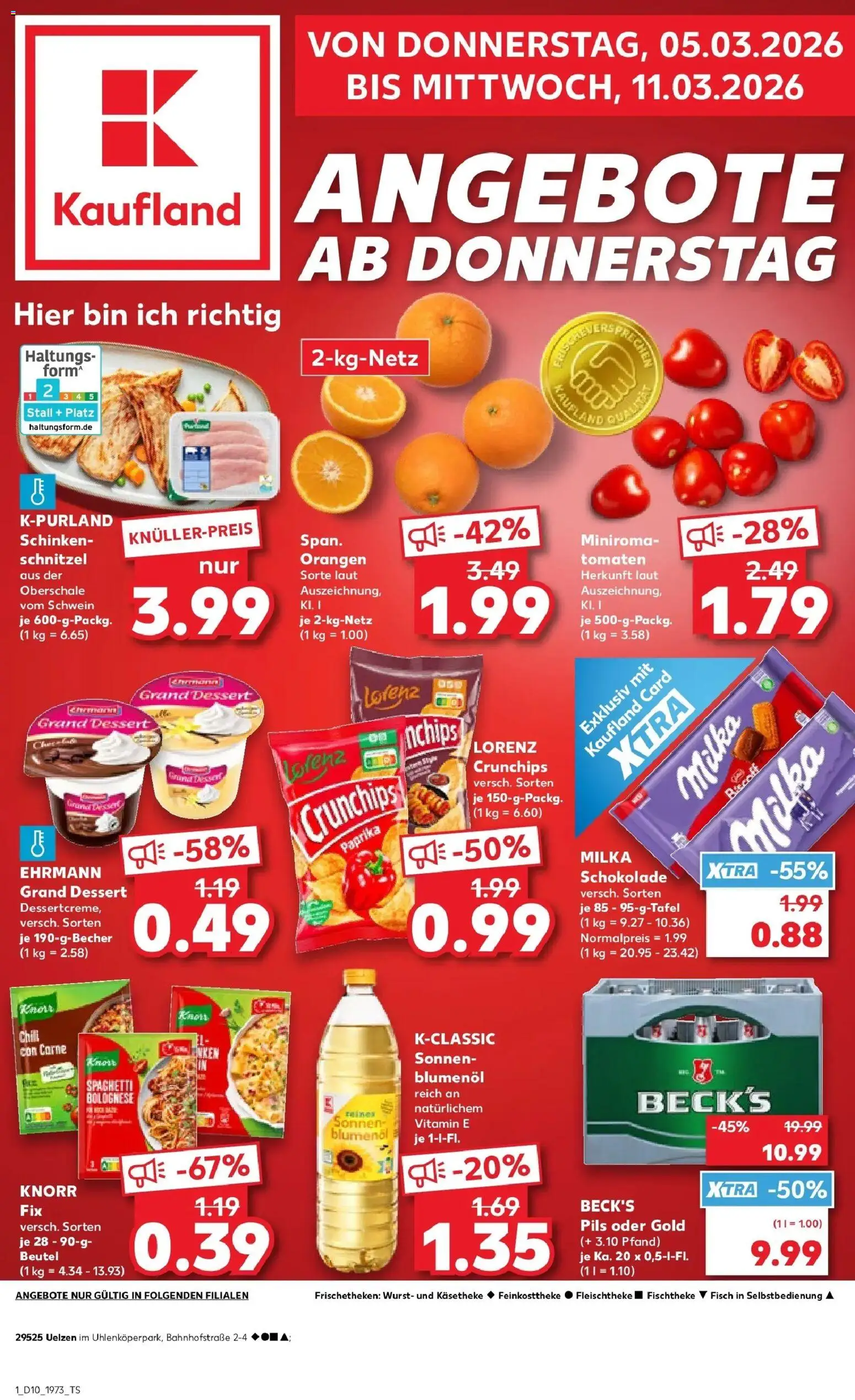 Vorschau von dem Prospekt des Geschäftes Kaufland, gültig ab dem 05.03.2026