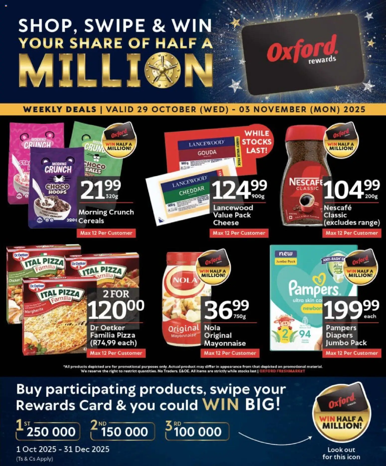 Preview of Oxford Freshmarket flyer valid from 29/10/2025