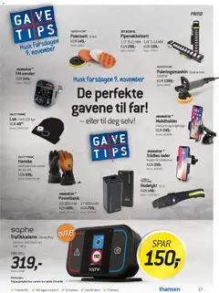 Forhåndsvis Kundeavis fra butikk THANSEN gyldig fra 29/10/2025 | Side: 17