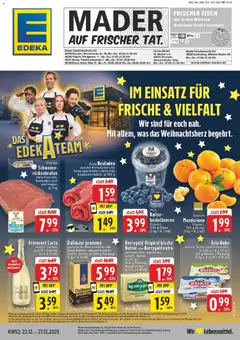 Vorschau von dem Prospekt des Geschäftes Edeka, gültig ab dem 22.12.2025