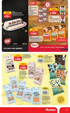 Auchan - Akciós újság Auchan megtekintése, amely érvényes 2025.12.11.-től | Oldal: 17