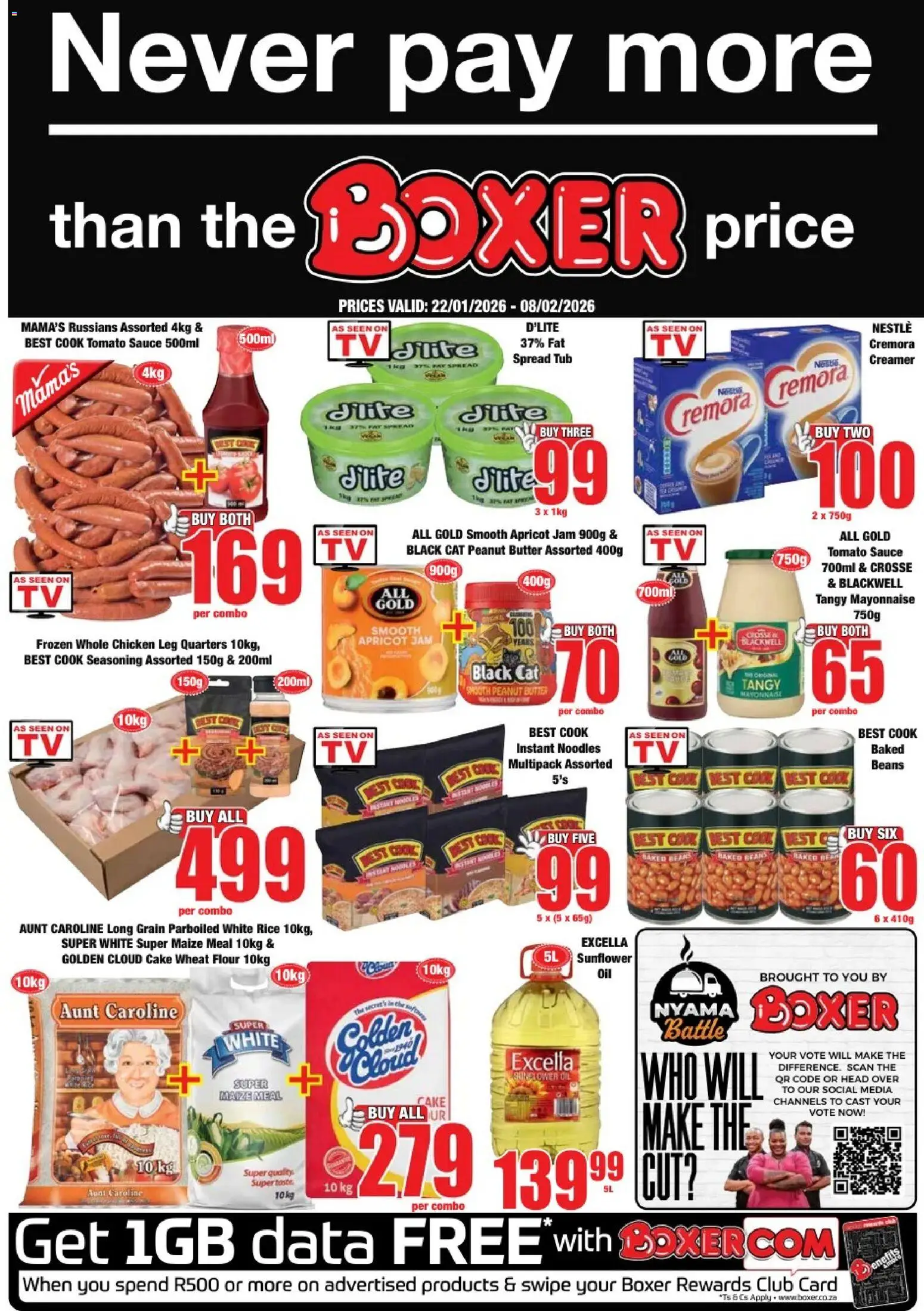 Preview of Boxer flyer valid from 22/01/2026