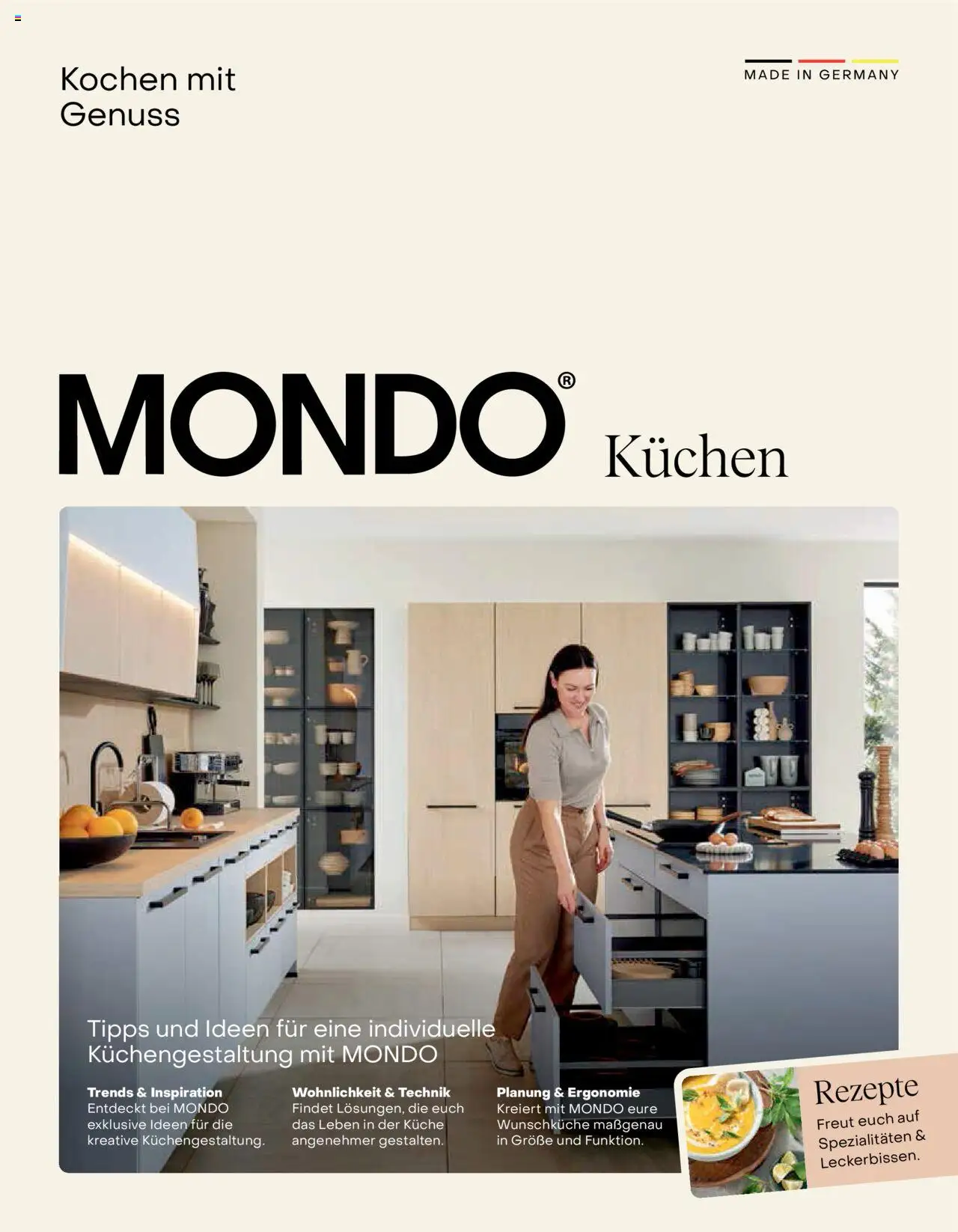 Ostermann Mondo Küchenprospekt (vom 26.05.2025 - 31.12.2025) - Kuchen, Küche, Spezialitäten
