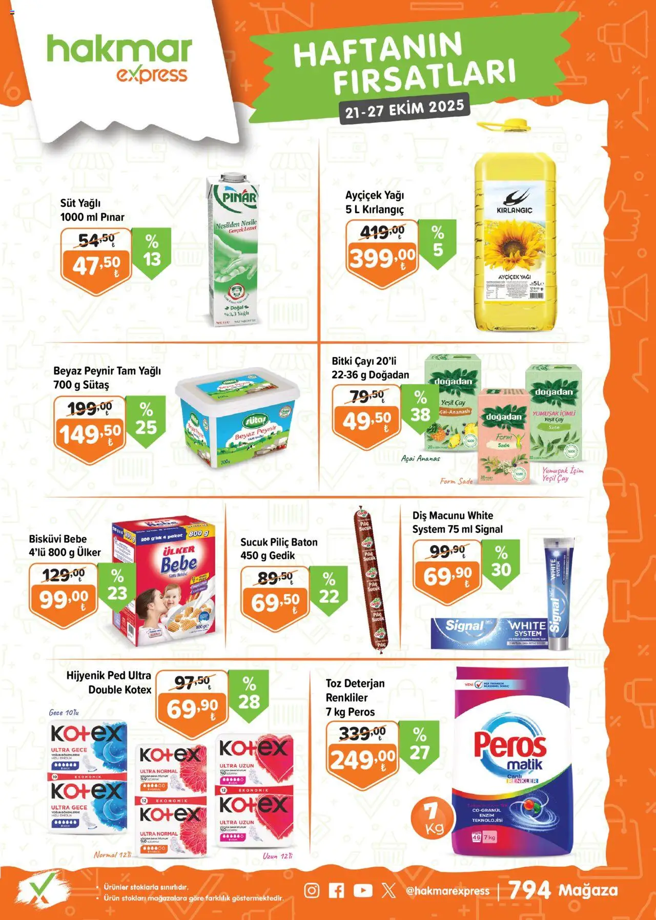 Hakmar Express Katalog (21 - 27 Ekim 2025) - Sayfa numarası 1