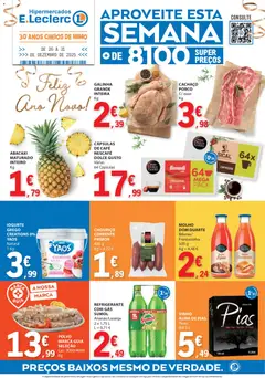 Pré-visualização do folheto da loja E.Leclerc válida a partir de 26/12/2025