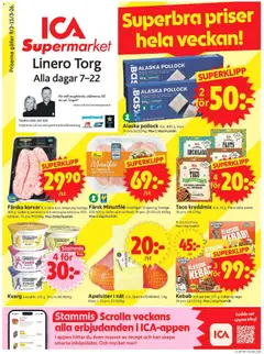 Förhandsgranska reklamblad Lund från butik ICA Supermarket gäller från 09/03/2026