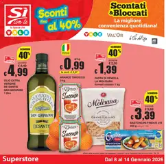 Anteprima dell'opuscolo Volantino Superstore dal negozio Sì con Te valido da 08/01/2026