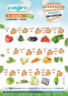Çağrı Market Manav Katalog 12.11.2025 - Broşürünün önizlemesi