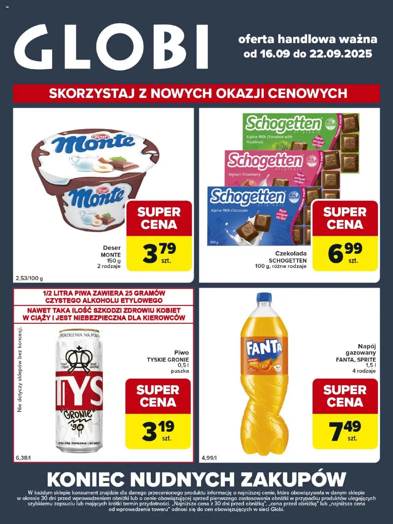 Carrefour Globi od 16.09.2025 - Nowa Gazetka - Numer strony 1