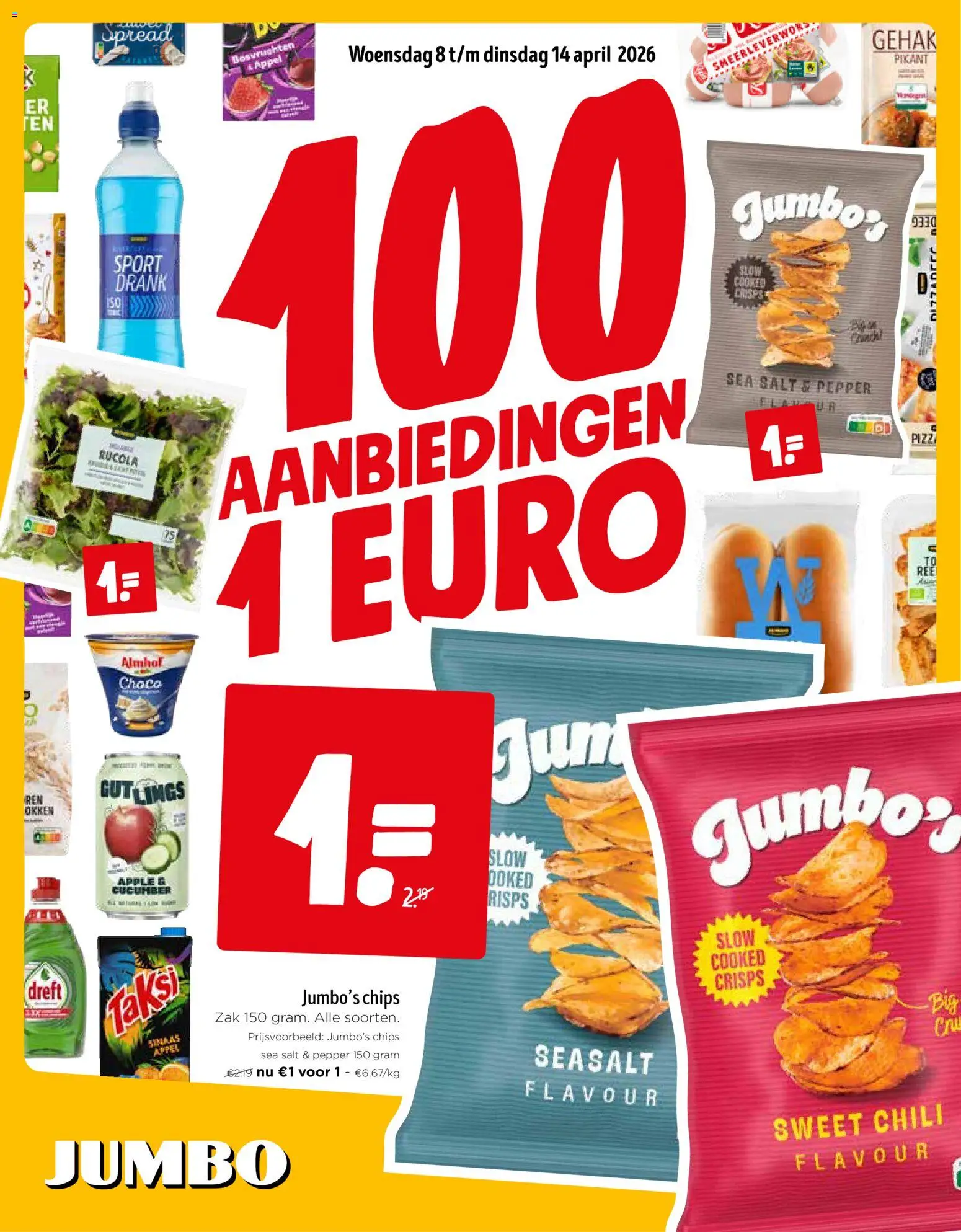 Voorbeeld van JUMBO Folder / Publicité van winkel JUMBO geldig vanaf 08/04/2026