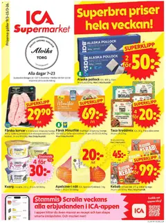 Förhandsgranska reklamblad Bromma från butik ICA Supermarket gäller från 09/03/2026