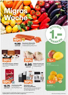 Vorschau des Merkblatts Aktionen vom Shop Migros gültig von 28.10.2025 bis 03.11.2025