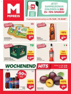 Vorschau der Angebote: MPREIS Hohenems gültig ab 13.08.2025