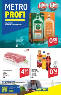 Vorschau der Angebote: Metro Angebote Profi gültig ab 07.08.2025